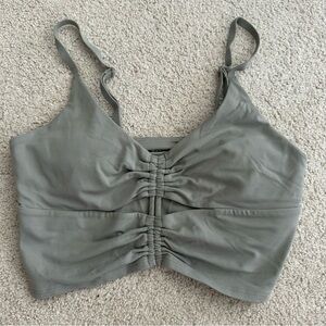 Like new athleta ruched crop tank